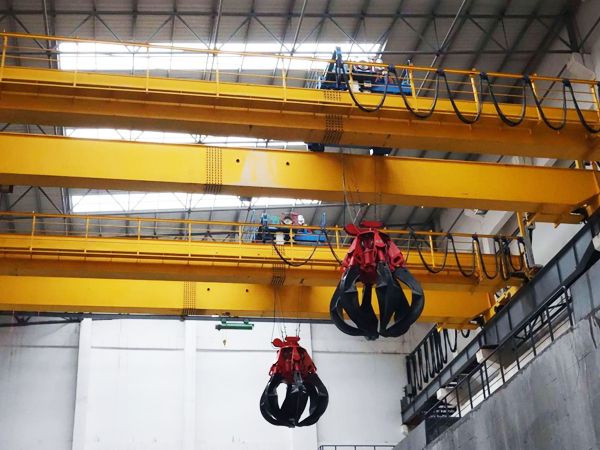 垃圾抓斗起重機正常生產(chǎn)過程中出現(xiàn)鋼絲繩脫槽，如何解決？